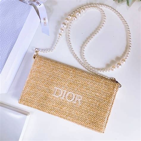 dior summer travel trio with pouch